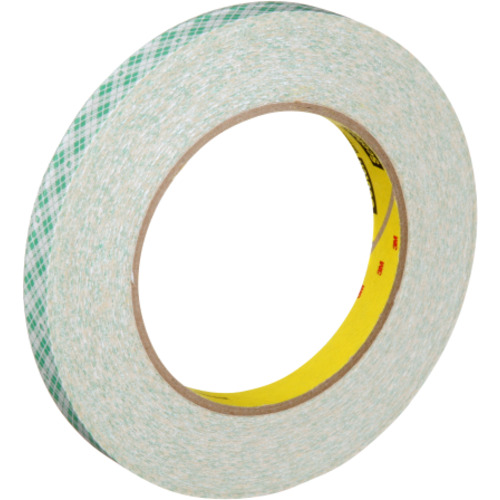 3M Double Coated Paper Tape 410M Natural 1/2″ × 36 yd 5 mil